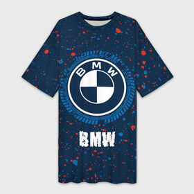 Платье-футболка 3D с принтом BMW  BMW + Брызги в Кировске,  |  | auto | b m w | bmv | bmw | logo | m power | moto | paint | performance | power | series | sport | авто | б м в | бмв | брызги | краска | лого | логотип | марка | мото | перфоманс | символ | спорт
