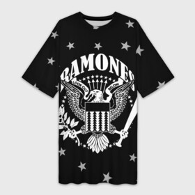 Платье-футболка 3D с принтом Ramones  Рамонес в Кировске,  |  | america | music | ramones | rock | usa | америка | джонни рамон | джоуи рамон | ди ди рамон | клем бурк | кристофер уорд | марки рамон | музыка | рамонез | рамонес | рамонс | рамоунз | ричи рамон | рок | сша | томми рамон