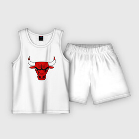 Детская пижама с шортами хлопок с принтом Chicago Bulls are coming Чикаго Буллз в Кировске,  |  | bulls | chicago | chicago bulls | nba | баскетбол | буллз | нба | чикаго | чикаго буллз