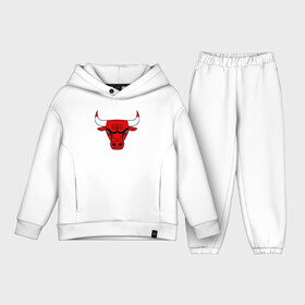 Детский костюм хлопок Oversize с принтом Chicago Bulls are coming Чикаго Буллз в Кировске,  |  | bulls | chicago | chicago bulls | nba | баскетбол | буллз | нба | чикаго | чикаго буллз