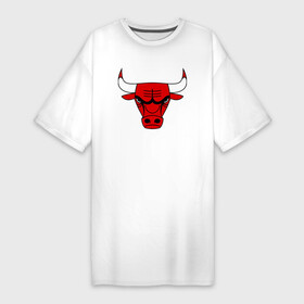 Платье-футболка хлопок с принтом Chicago Bulls are coming Чикаго Буллз в Кировске,  |  | bulls | chicago | chicago bulls | nba | баскетбол | буллз | нба | чикаго | чикаго буллз
