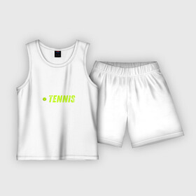 Детская пижама с шортами хлопок с принтом Есть. Спать. Теннис. Повторить в Кировске,  |  | tennis | большой теннис | лаун теннис | мяч | настольный теннис | пинг | пинг понг | понг | ракетка | спорт | спортсмен | тенисист | тенисный | теннис | теннисист | шорт теннис
