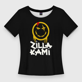 Женская футболка 3D Slim с принтом ZillaKami x SosMula City Morgue Smile в Кировске,  |  | city | citymorgue | morgue | smile | sos mula | sosmula | zilla kami | zillakami | модные | хайп | шмот