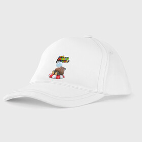 Детская бейсболка с принтом Goomba   Super Mario 3D Land в Кировске, 100% хлопок | классический козырек, металлическая застежка-регулятор размера | Тематика изображения на принте: fangs | goomba | hero | mushroom | nintendo | super mario | video game | видеоигра | герой | гриб | гумба | клыки | персонаж | супер марио