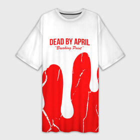 Платье-футболка 3D с принтом dead by april. в Кировске,  |  | april | band | by | dead | dead april | dead by april | demotional | jimmie strimell | metal | music | the unguided | universal | universal music
