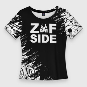 Женская футболка 3D Slim с принтом die antwoord. в Кировске,  |  | antwoord | die | die antwoord | evil boy | ninja | yolandi | yolandi visser | zef | музыка | песни