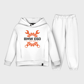 Детский костюм хлопок Oversize с принтом BMW E60 в Кировске,  |  | auto | bmw | car | driver | авто | автомобиль | бмв | водитель | дорога | машина | скорость