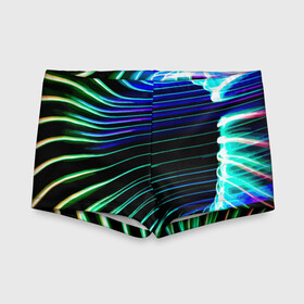 Детские купальные плавки 3D с принтом Portal / Fashion pattern / Neon в Кировске, Полиэстер 85%, Спандекс 15% | Слитный крой, подклад по переду изделия, узкие бретели | color | fashion | neon | pattern | portal | мода | неон | портал | узор | цвет