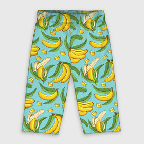 Велосипедки 3D с принтом Banana pattern  Summer  Fashion 2022 в Кировске,  |  | banana | fashion | pattern | summer | банан | лето | мода | узор