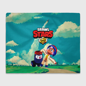 Плед 3D с принтом brawlstars Выстрел Бонни Bonny в Кировске, 100% полиэстер | закругленные углы, все края обработаны. Ткань не мнется и не растягивается | boni | bonnie | brawl | brawl stars | brawlstars | brawl_stars | бони | бонни | бравлстарс