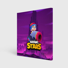 Холст квадратный с принтом BrawlStars Бонни с пушкой Bonny в Кировске, 100% ПВХ |  | Тематика изображения на принте: boni | bonnie | brawl | brawl stars | brawlstars | brawl_stars | бони | бонни | бравлстарс