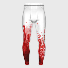 Мужские тайтсы 3D с принтом имитация крови (трэш) в Кировске,  |  | blood | halloween | без головы | ганибал | ганнибал | декстер | кровь | месячные | мясник | пмс | праздник | хэллоуин