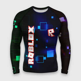 Мужской рашгард 3D с принтом ROBLOX неоновые кубики в Кировске,  |  | Тематика изображения на принте: roblox | игра | компьютерная игра | логотип | неон | неоновый | онлайн | онлайн игра | роблакс | роблокс
