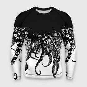 Мужской рашгард 3D с принтом В щупальцах осьминога в Кировске,  |  | Тематика изображения на принте: octopus | асьменог | асьминог | в щупальцах осьминога | животное | морские животные | октопус | осьминог | подводный мир | щупальца | щупальцы