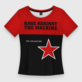 Женская футболка 3D Slim с принтом The Collection  Rage Against the Machine в Кировске,  |  | rage | rage against the machine | ratm | zack de la rocha | группа | зак де ла роча | ратм | рейдж | рок