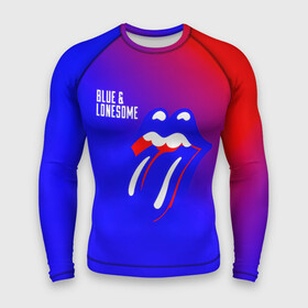 Мужской рашгард 3D с принтом Blue and Lonesome  The Rolling Stones в Кировске,  |  | Тематика изображения на принте: the rolling stones | бродяги | вольные странники | катящиеся камни | кит ричардс | мик джаггер | рок группа | рок н ролл | ролинг стоун | роллинг стоунс | рон вуд | стоунз | чарли уоттс