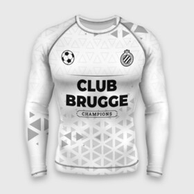 Мужской рашгард 3D с принтом Club Brugge Champions Униформа в Кировске,  |  | brugge | club | club brugge | football | logo | брюгге | клуб | лого | мяч | символ | спорт | форма | футбол | футболист | футболисты | футбольный