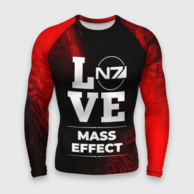 Мужской рашгард 3D с принтом Mass Effect Love Классика в Кировске,  |  | effect | hyperbeast | logo | love | игра | игры | лого | логотип | масс | символ | эффект
