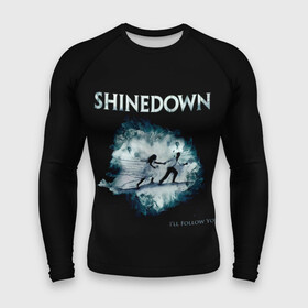 Мужской рашгард 3D с принтом Shinedown  I ll Follow You в Кировске,  |  | Тематика изображения на принте: brent smith | ill follow you | shinedown | брент смит | группа | музыка | рок | рок группа