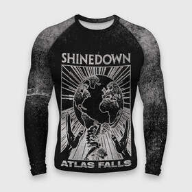 Мужской рашгард 3D с принтом Atlas Falls  Shinedown в Кировске,  |  | brent smith | shinedown | брент смит | группа | музыка | рок | рок группа