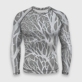 Мужской рашгард 3D с принтом Сomposition of branches  Композиция из веток в Кировске,  |  | abstraction | branches | composition | fashion | абстракция | ветки | композиция | мода