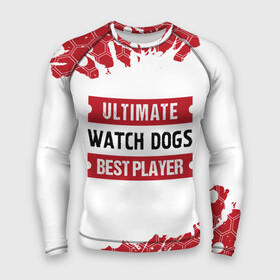 Мужской рашгард 3D с принтом Watch Dogs: красные таблички Best Player и Ultimate в Кировске,  |  | dogs | logo | paint | ultimate | watch | watch dogs | брызги | вотч | догс | игра | игры | краска | лого | логотип | символ