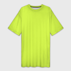 Платье-футболка 3D с принтом Зеленый неон из фильма Барби в Кировске,  |  | зеленый неоновый | неон зеленый | неоновый цвет | фильм барби | яркий зеленый