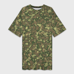 Платье-футболка 3D с принтом Камуфляж цифровой Флора 1 пиксель в Кировске,  |  | camo | digital | flora 1 | hunt | pattern | pixel | war | армейский | армия | боец | военный | воин | защитный | зеленый | камуфляж | коричневый | маскировка | охота | паттерн | пейнтбол | пиксель | пиксельный | пятна
