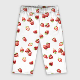 Велосипедки 3D с принтом Клубничка, паттерн в Кировске,  |  | berries | harvest | pattern | strawberry | summer | vegan | веган | клубника | клубничка | лето | огород | паттерн | правильное питание | россыпь | сад | урожай | ягоды