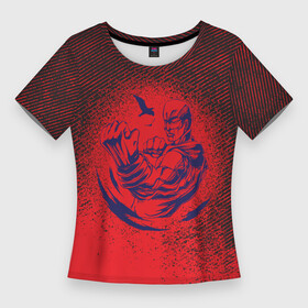 Женская футболка 3D Slim с принтом Кунг фу железный кулак в Кировске,  |  | gong fu | gongfu | kung fu | kungfu | боевые исскуства | вин чун | единоборства | железный кулак | кунг фу | кунгфу | спорт | тайцзи