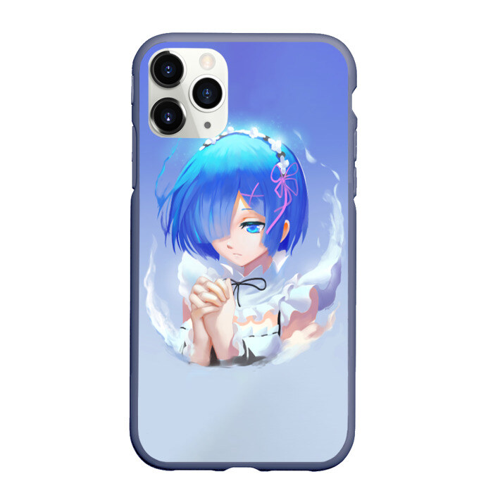 Чехол для iPhone 11 Pro матовый Рем фото