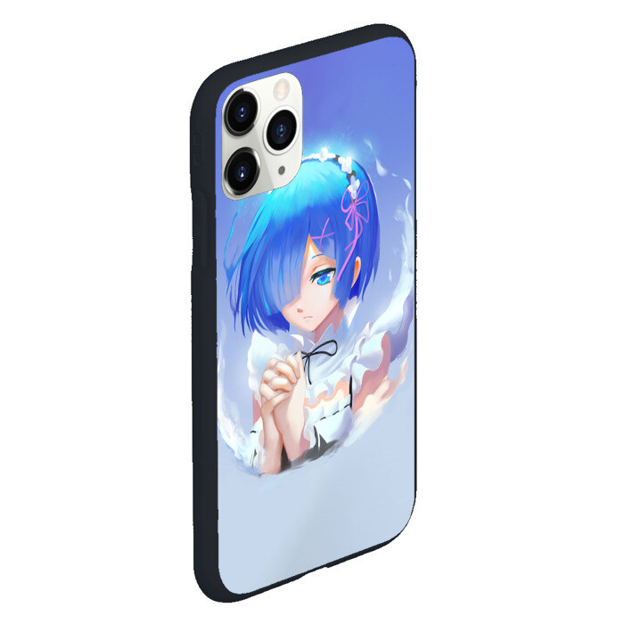 Чехол для iPhone 11 Pro матовый Рем фото