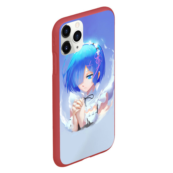 Чехол для iPhone 11 Pro матовый Рем фото