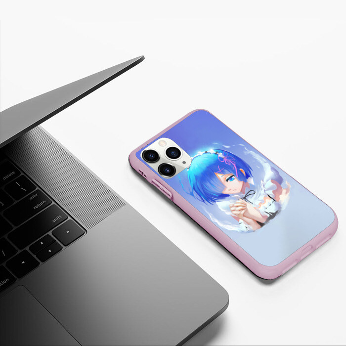 Чехол для iPhone 11 Pro матовый Рем фото