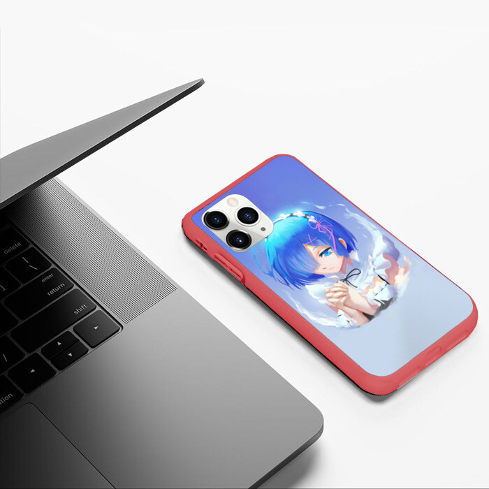 Чехол для iPhone 11 Pro матовый Рем фото