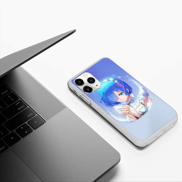 Чехол для iPhone 11 Pro матовый Рем фото