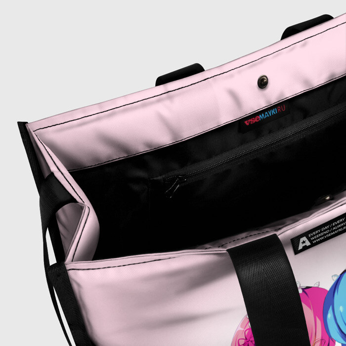 Сумка-шоппер 3D ReZero Рем и Рам фото