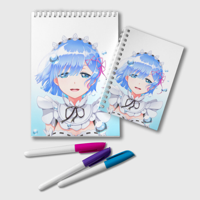 Блокнот ReZero Рем фото