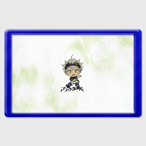 Магнит 45*70 Чёрный клевер фото