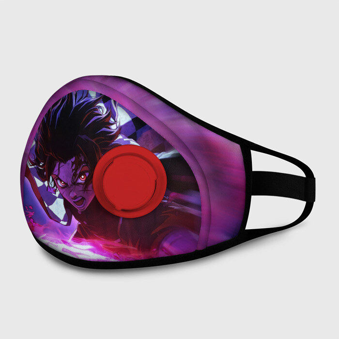 Маска из неопрена KIMETSU NO YAIBA | КЛИНОК РАССЕКАЮЩИЙ ДЕМОНОВ (Z) фото