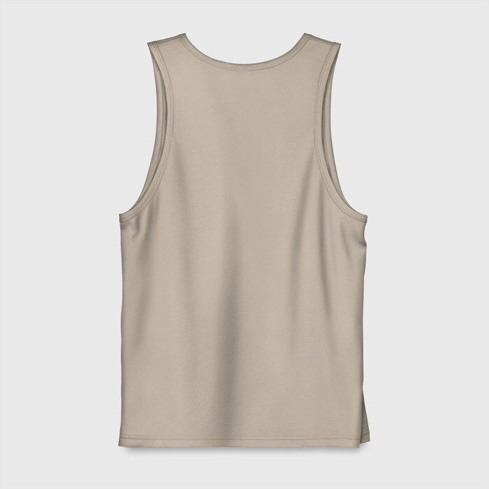 Мужская майка хлопок Кролики Вэй и Лань фото