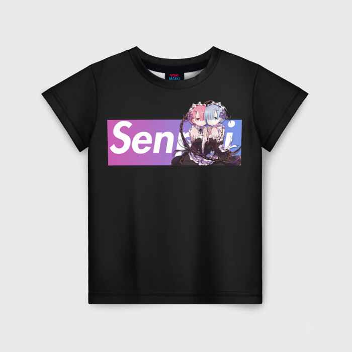 Детская футболка 3D Re:Zero фото