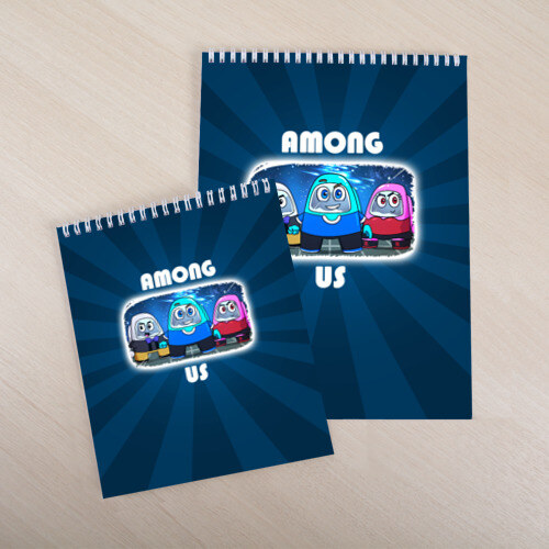 Скетчбук HAPPY AMONG US фото