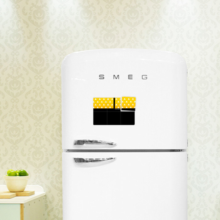 Магнитный плакат 3Х2 Zenitsu Agatsuma Kimetsu no Yaiba фото