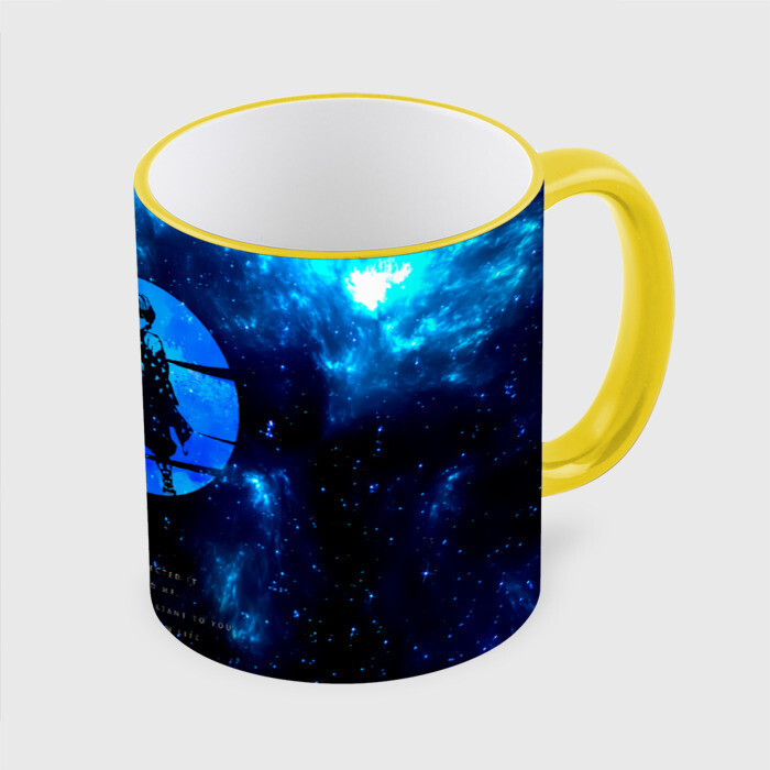 Кружка с полной запечаткой Agatsuma Zenitsu Kimetsu no Yaiba фото