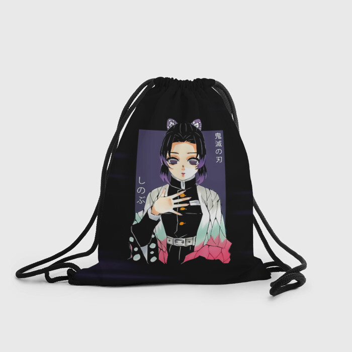 Рюкзак-мешок 3D Шинобу Кочо Kimetsu no Yaiba фото