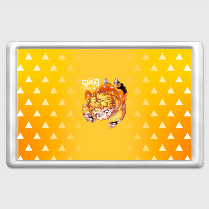 Магнит 45*70 Зеницу Агацума Kimetsu no Yaiba фото