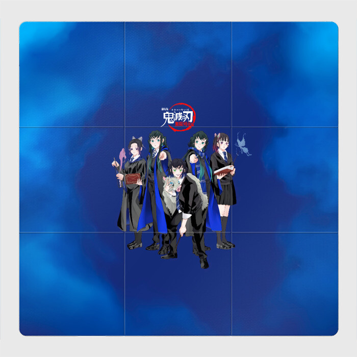 Магнитный плакат 3Х3 Клинок, рассекающий демонов ПЕРСОНАЖИ фото