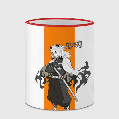 Кружка Кёджуро Ренгоку Kimetsu no Yaiba фото