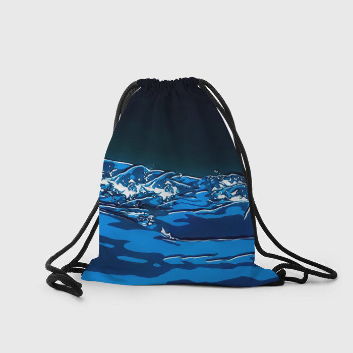 Рюкзак-мешок 3D Гию Томиока Кокушибо Kimetsu no Yaiba фото